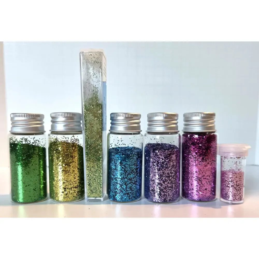 Glitter Lot Rainbow Colors Craft Art DIY Resin Cheer Scrapbooking